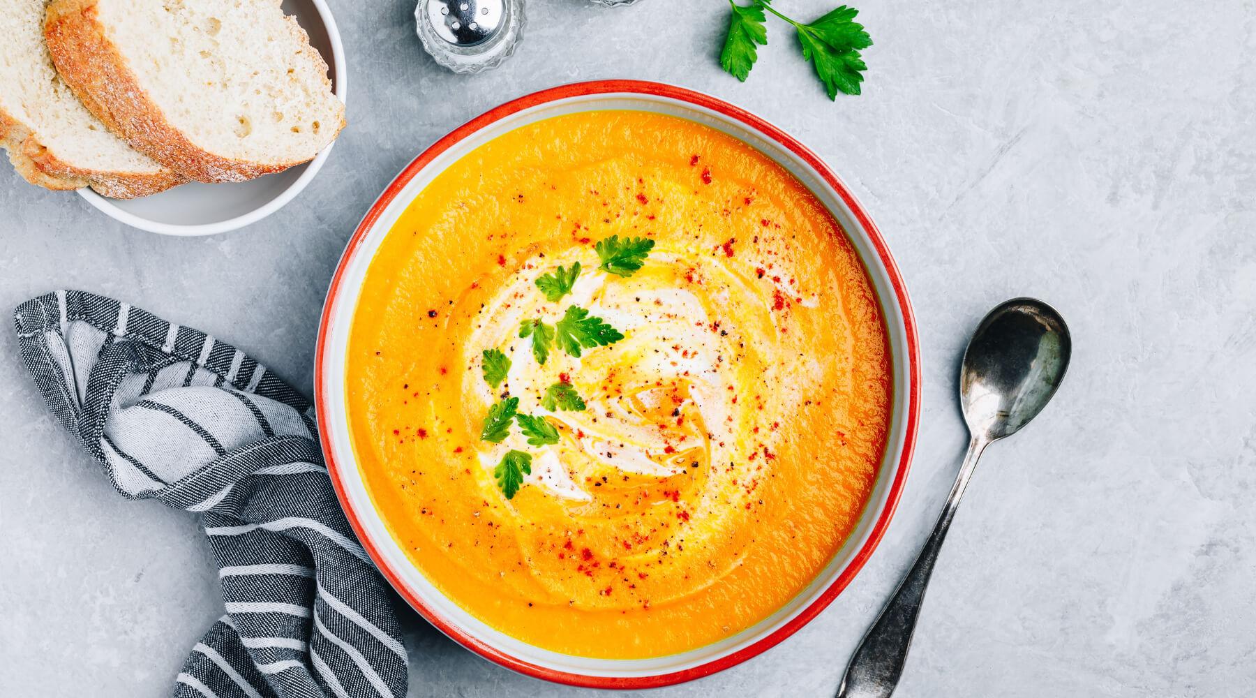 Simple Carrot & Parsnip Soup Recipe – Potters Cookshop