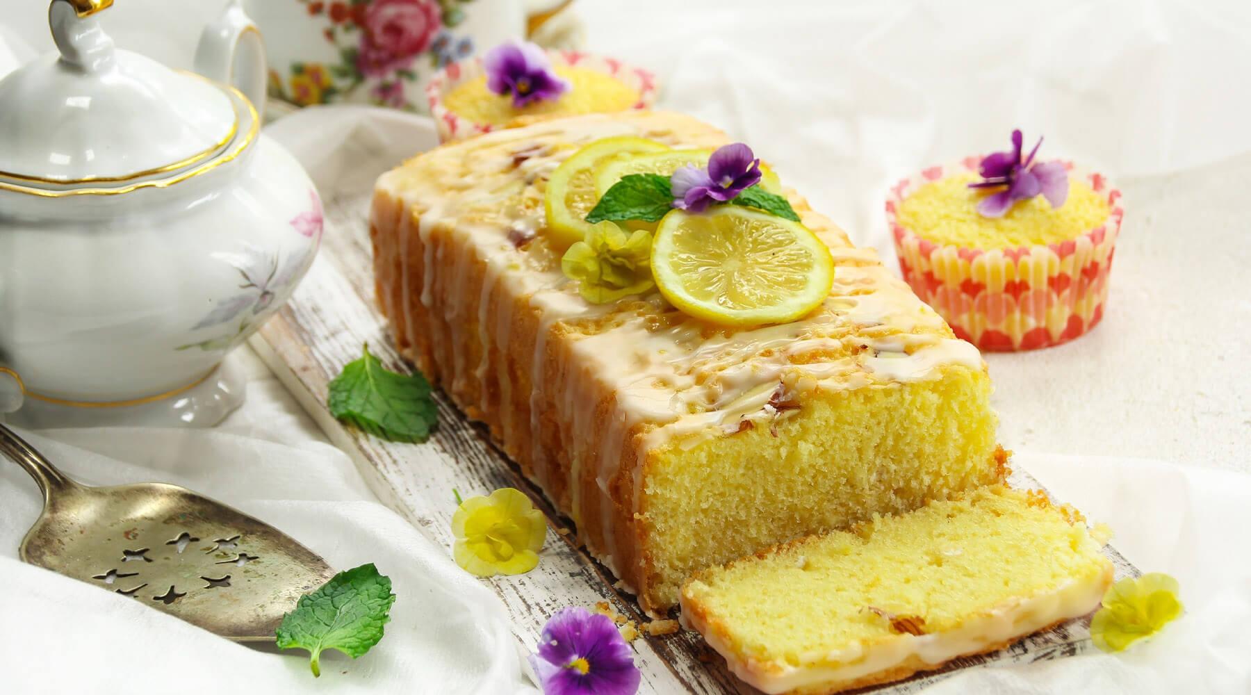 Royal Lemon Drizzle Cake Recipe | Platinum Jubilee – Potters Cookshop
