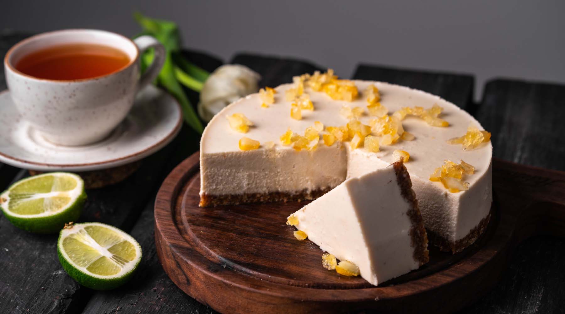 No Bake Lemon Cheesecake With White Chocolate - Recipe UK – Potters Cookshop