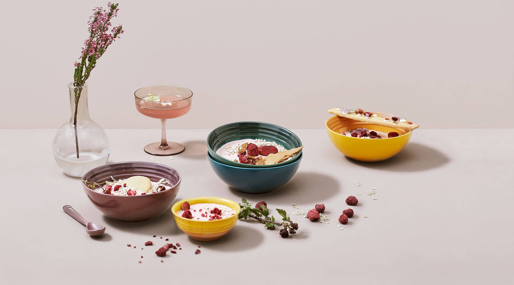 Wild Berry Mousse & Vanilla Shortbread - Recipe – Potters Cookshop