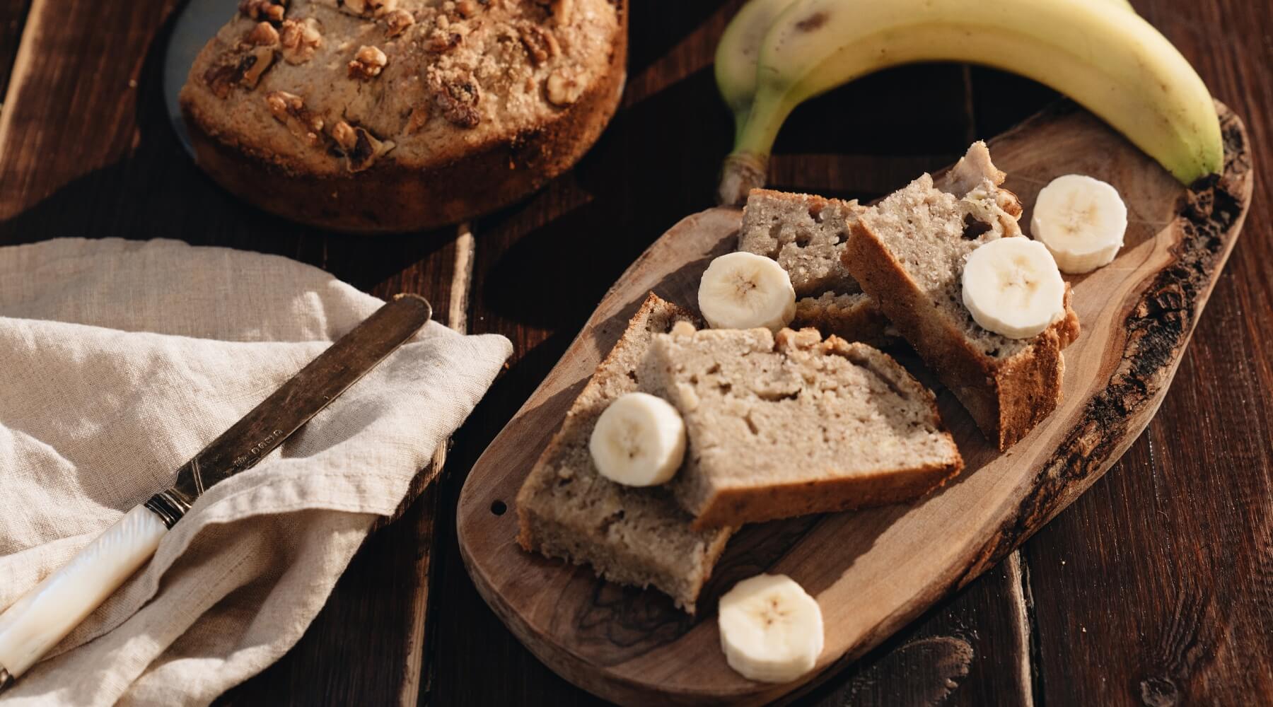 Easy Bake Banana Bread Recipe - Potters Cookshop