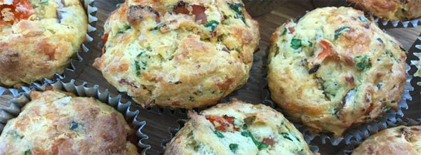 Back to School Savoury Lunchbox Muffins - Potters Cookshop