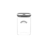 Kilner Fresh Storage Square Glass Jar - 1 Litre