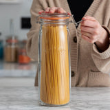 Kilner Glass Round Clip Top Storage Jar - 2.1 Litre