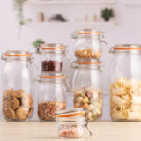 Kilner Glass Round Clip Top Storage Jar - 125ml