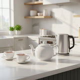 Price & Kensington Stoneware 6 Cup Teapot - White