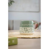 Price & Kensington 450ml Stoneware Oversized Mug - Keep Growing Keep Going