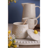 Price & Kensington Honey Pot & Drizzler - Daisy