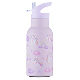 Viners Believe 350ml Childrens Flip Straw Water Bottle