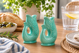 The Original Gluggle Jug Factory Salt & Pepper Shakers - Cocoa