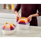 Joseph Joseph Nest™ Lock 8-Piece Mulitcolour Mixed Food Container Set