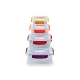 Joseph Joseph Nest™ Lock 8-Piece Mulitcolour Mixed Food Container Set