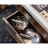 Joseph Joseph Space 28cm Folding Handle Saute Pan with Lid - Stainless Steel