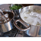 Joseph Joseph Space 3-Piece Folding Handle Saucepan Set - Stainless Steel