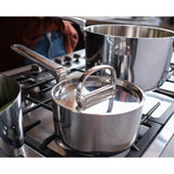 Joseph Joseph Space 5-Piece Folding Handle Cookware Set - Stainless Steel