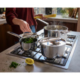 Joseph Joseph Space 5-Piece Folding Handle Cookware Set - Stainless Steel