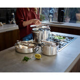 Joseph Joseph Space 6-Piece Folding Handle Cookware Set - Stainless Steel