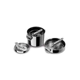 Joseph Joseph Space 6-Piece Folding Handle Cookware Set - Stainless Steel