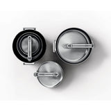 Joseph Joseph Space 6-Piece Folding Handle Cookware Set - Stainless Steel