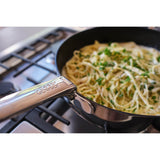 Joseph Joseph Space Non-Stick 28cm Folding Handle Frying Pan - Stainless Steel