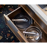 Joseph Joseph Space Non-Stick 28cm Folding Handle Frying Pan - Stainless Steel