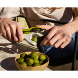 Joseph Joseph Tweezy™ 2-In-1 Pitter & Huller Tool - Green