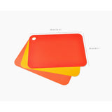 Joseph Joseph Pop™ Set of 3 Large Chopping Mats - Sunrise
