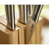 Joseph Joseph Elevate Steel 5-Piece Knife Set with Bamboo Block