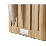 Joseph Joseph Elevate Steel 5-Piece Knife Set with Bamboo Block