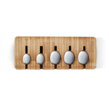 Joseph Joseph Elevate Steel 5-Piece Knife Set with Bamboo Block