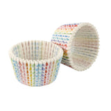 Tala Rainbow Dotty Mini Cupcake Cases - Pack of 100