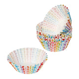 Tala Rainbow Dotty Mini Cupcake Cases - Pack of 100