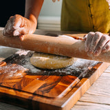 Tala Beech Wood Solid Rolling Pin