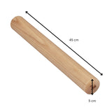 Tala Beech Wood Solid Rolling Pin