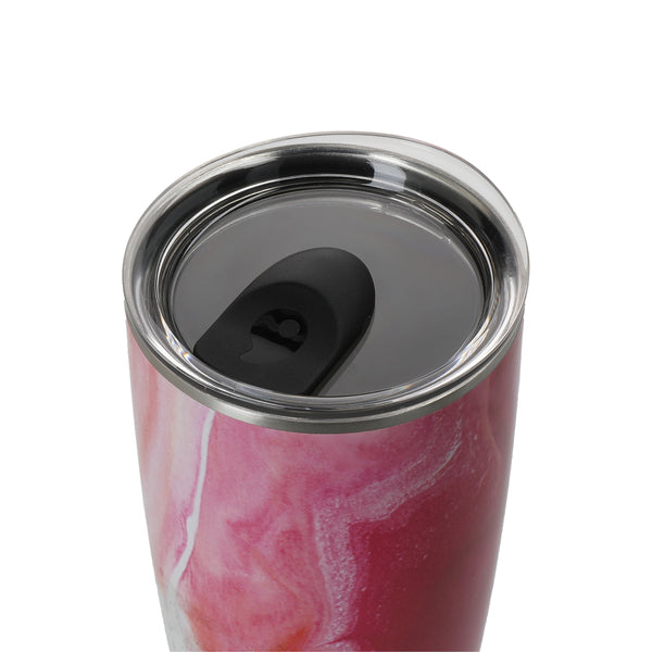 S'well 530ml Travel Tumbler with Lid - Rose Agate