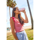 S'well 530ml Travel Tumbler with Lid - Geode Rose