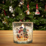 Tipperary LED Candle Jar - Christmas Snowman