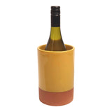 Dexam Sintra Glazed Terracotta Wine Cooler - Ochre