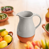 Dexam Sintra Glazed 3L Terracotta Jug - Stone