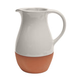 Dexam Sintra Glazed 3L Terracotta Jug - Stone