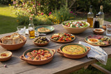 Dexam Sintra Small Glazed Terracotta Tapas Dish - Olive Green