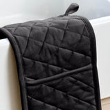 Dexam Love Colour Cotton Double Oven Gloves - True Black