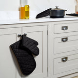 Dexam Love Colour Cotton Pot Grab - True Black