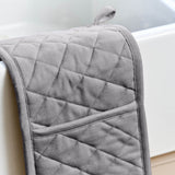 Dexam Love Colour Cotton Double Oven Gloves - Slate Grey