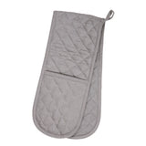 Dexam Love Colour Cotton Double Oven Gloves - Slate Grey