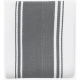 Dexam Love Colour Cotton Striped Tea Towel - Slate Grey