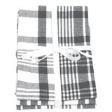 Dexam Love Colour Set of 3 Extra Large Tea Towels - Slate Grey