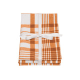Dexam Love Colour Set of 3 Extra Large Tea Towels - Terracotta