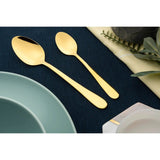 Grunwerg Windsor Stainless Steel 16-Piece Cutlery Set - Gold Finish