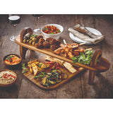 Denby James Martin 60cm Long Raised Wood Serving Board Set